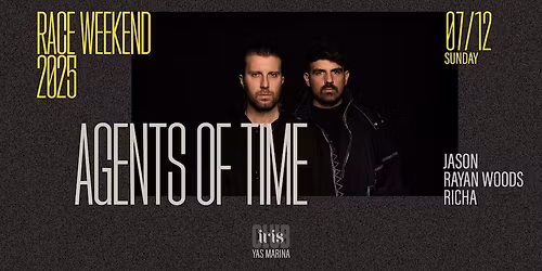 Agents Of Time at Club Iris for the Race Weekend After-Party