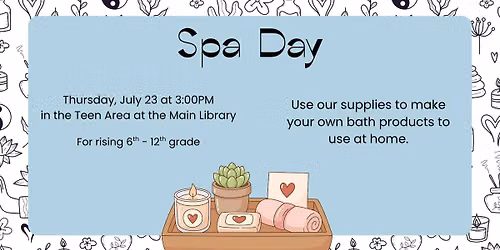 Spa Day for Teens