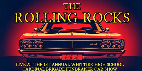The Rolling Rocks LIVE at the 1st Annual Cardinal Brigade Fundraiser Car Show