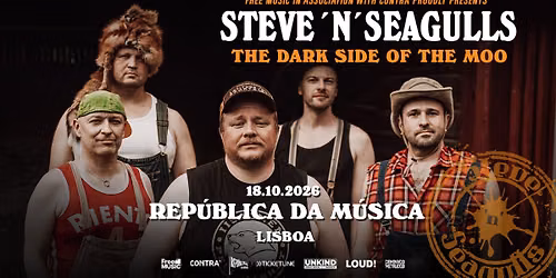 Steve n' Seagulls ao vivo em Lisboa