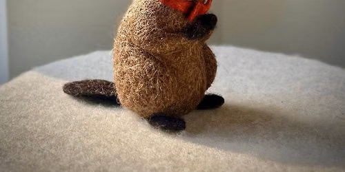 Beaver Needle Felting Workshop with Jo Gardiner 