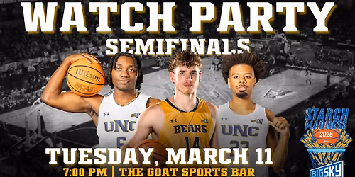 Northern Colorado Bears at Montana State Bobcats Mens Basketball