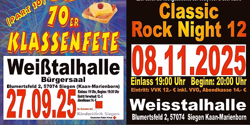 Classic Rock Night f\u00fcr den guten Zweck
