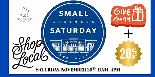 Shop Small Saturday in the Barn!