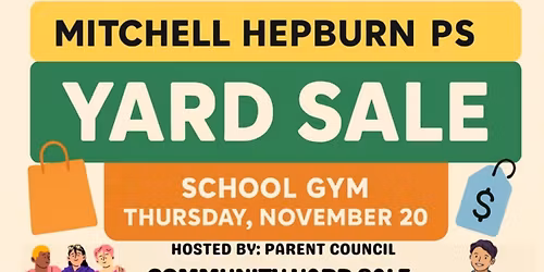 \ud83c\udf1f Mitchell Hepburn Yard Sale \ud83c\udf1f