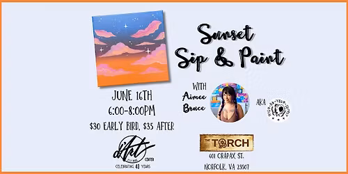 Sunset Sip & Paint at Torch Bistro