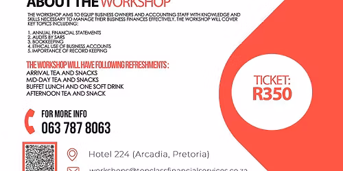 Financial Fundamentals For Business Growth Workshop