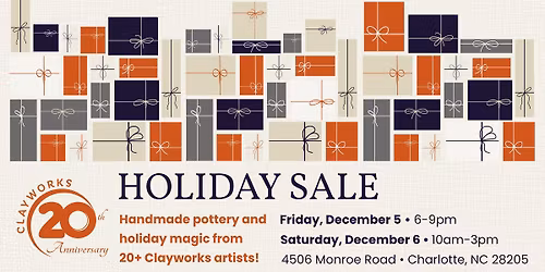 Clayworks 2025 Holiday Sale