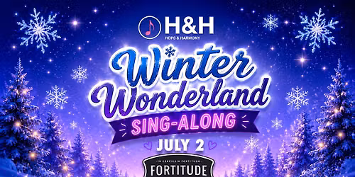 Winter Wonderland School Holiday Singalong \/\/ Hops and Harmony \/\/ Fortitude Brewing Co