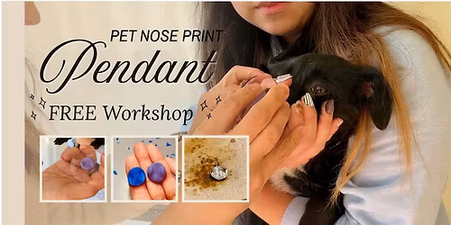 Pet Nose Print Pendant Workshop