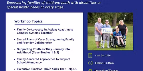 Vermont Family Network Annual Conference