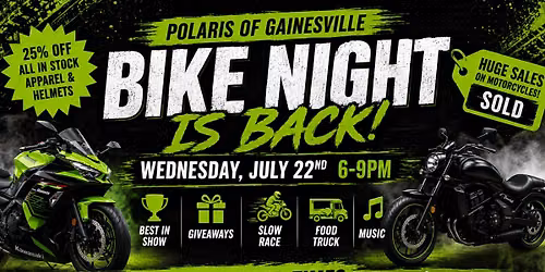 Bike Night at Polaris of Gainesville