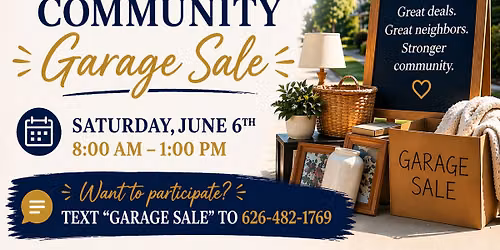 Meadowlark Community Garage Sale 