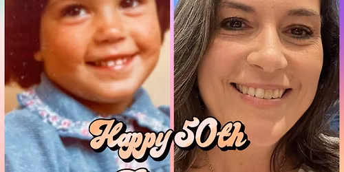 80's & 90's disco to celebrate Sarah's 50th!!