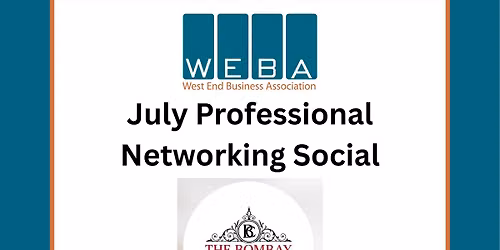 WEBA July Professional Networking Social at Bombay Canteen 