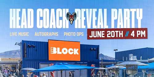 Head Coach Reveal Party | New Mexico Goatheads