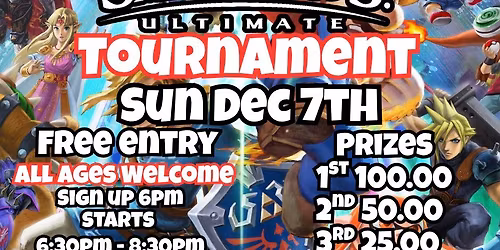 Super Smash Bros Ultimate Tournament @ Mellow Mushroom Sanford