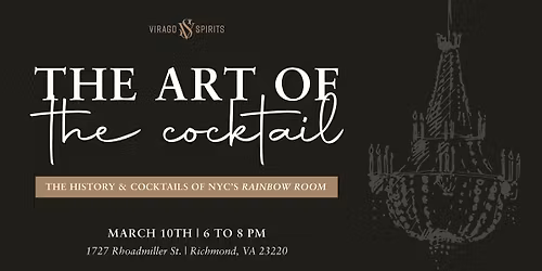 The Art Of The Cocktail Tastings & Recipe Demonstrations