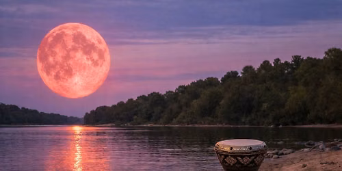 Strawberry Moon Drum Circle Night