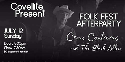 Folk Fest Afterparty Featuring Cruz Contreras and The Black Lillies