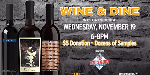 Fall Wine and Dine with the DockHounds