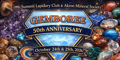 FALL 2026 GEMBOREE - CELEBRATING OUR 50TH ANNIVERSARY