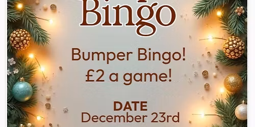 Bumper Prize Bingo