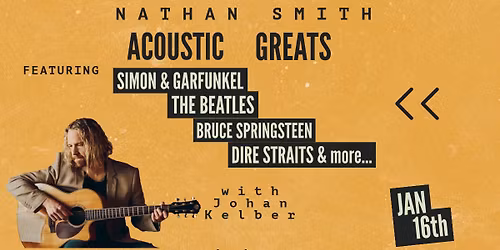 Acoustic Greats - Home-coming show