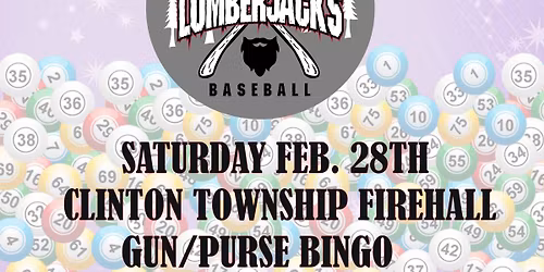Susquehanna Lumberjacks Sportsman's \/ Purse Bingo