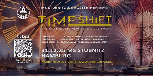 TIMEshift - new year's eve event @ MS Stubnitz