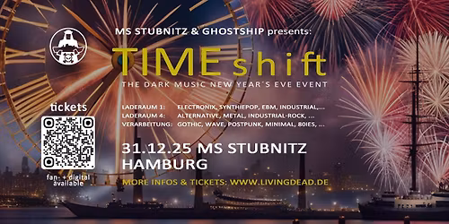 TIMEshift - new year's eve event @ MS Stubnitz