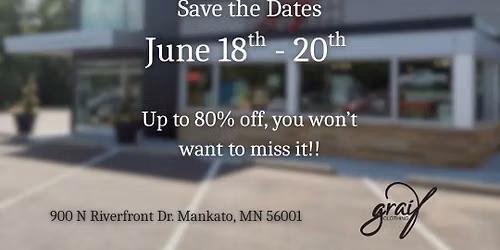 11th Annual Tent Sale
