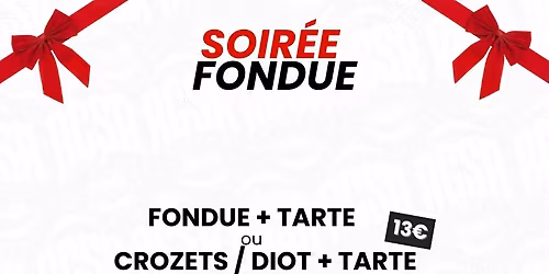 SOIR\u00c9E FONDUE