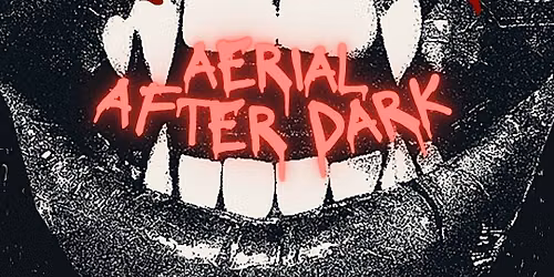 Aerial after dark: Halloween Party