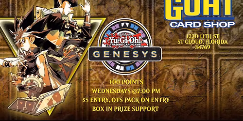 Wednesday Night Genesys Format Locals