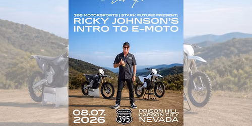 395 Motorsports | Stark Future Present: Intro to E-Moto with Ricky Johnson 