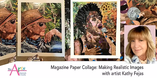 Magazine Paper Collage: Making Realistic Images with Kathy Fejes