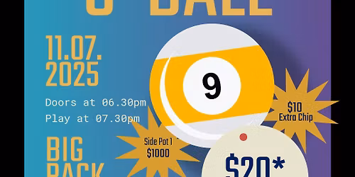 WEEKLY OPEN CHIP TOURNAMENT