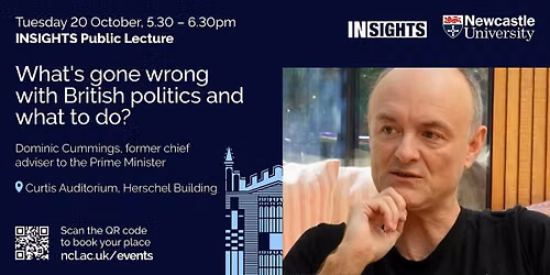 What's gone wrong with British politics and what to do? by Dominic Cummings