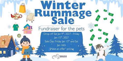 Winter Rummage Sale (HHHS Fundraiser)