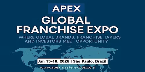 The Apex Global Franchise Expo in S\u00e3o Paulo, Brazil