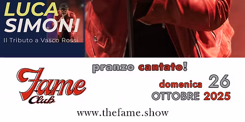 Pranzo cantato con tributo a Vasco al Fame Club