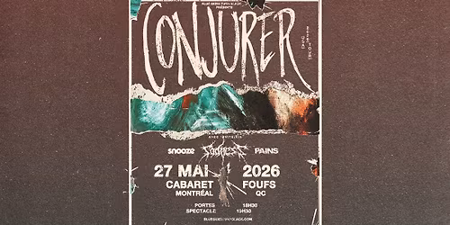 CONJURER - Montr\u00e9al 