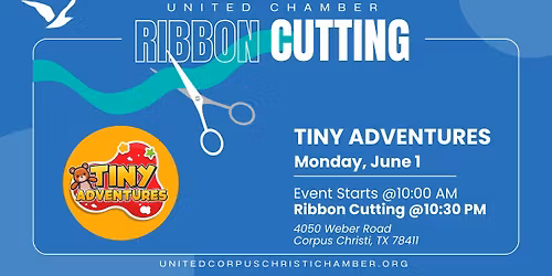 Ribbon Cutting for Tiny Adventures