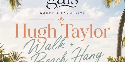 Hugh Taylor Walk + Beach Hang \u2600\ufe0f