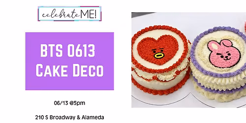 BTS 0613 Cake Deco