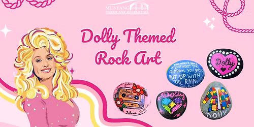Free Dolly Parton Rock Art