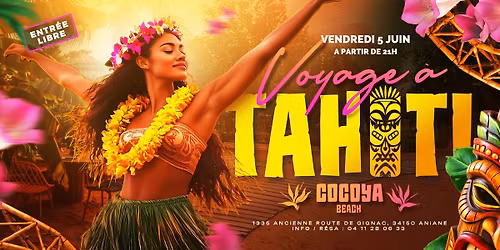 VOYAGE A TAHITI \u2708\ufe0f COCOYA BEACH ~ VENDREDI 5 JUIN 2026~ 