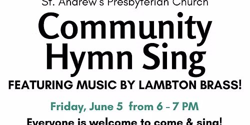 Community Hymn Sing