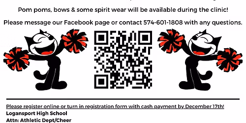 LHS Cheer Youth Clinic & Halftime Performance